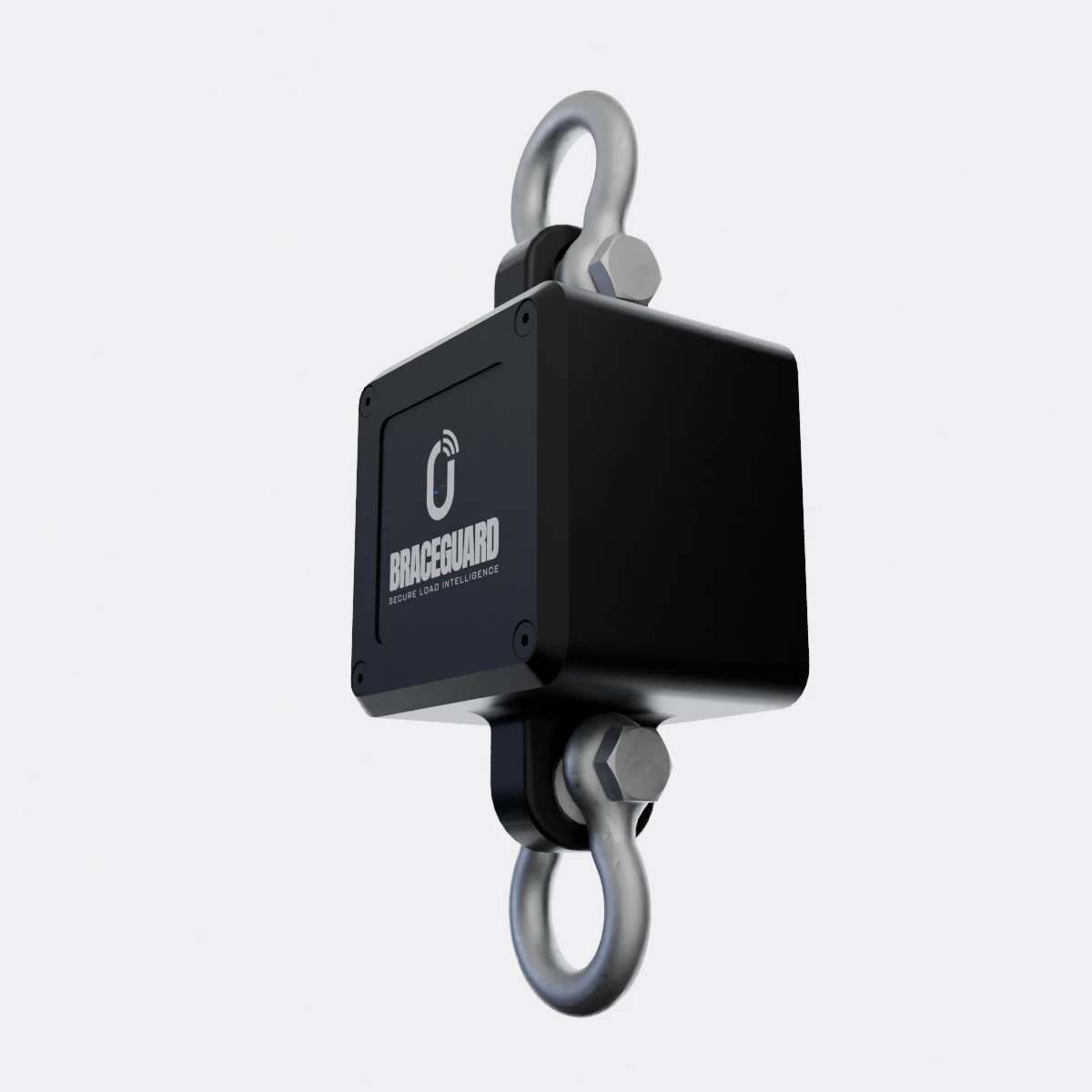 Capteur de charge BraceGuard avec manilles d'accroche', vue 3D